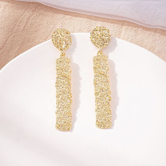 Gemsha-Geometry Drop Earring