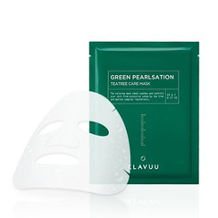 KLAVUU - Green Pearlsation Tea Tree Care Mask Sheet 1pc KLAVUU - Green Pearlsation Tea Tree Care Mask Sheet 1pc