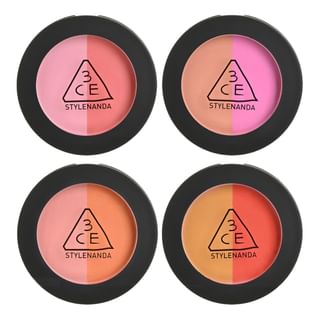 Buy 3CE - Duo Color Face Blush - 5 Types in Bulk | AsianBeautyWholesale.com