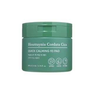 TONYMOLY Houttuynia Cordata Cica Quick Calming Mask 20ml X 10ea
