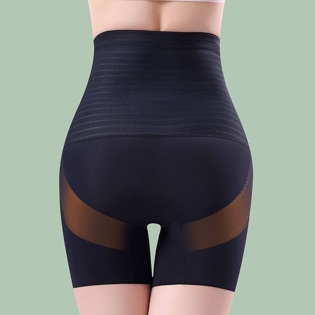 Faiar-High Waist Plain Shaping Undershorts