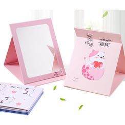 丽塔芙 - 印花可折叠桌面镜子 丽塔芙 - 印花可折叠桌面镜子