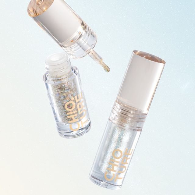 CHIOTURE - Small Tube Glitter Liquid Eyeshadow - 4 Colors | YesStyle
