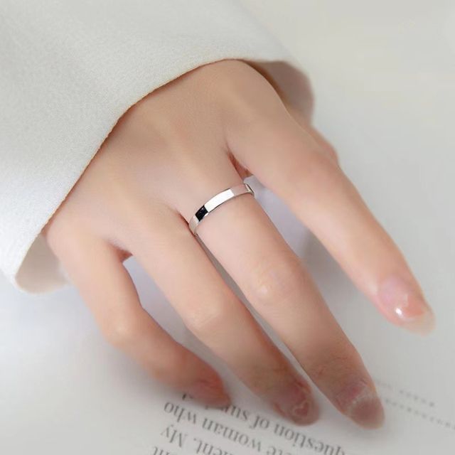 Halfla-Plain Open Ring