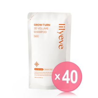 lilyeve - Grow Turn 3D Volume Shampoo Refill Only (x40) (Bulk Box)