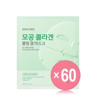 DEWYTREE - AC Deep Pore Collagen Gel Mask Set (x60) (Bulk Box)
