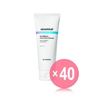 Dr.nineteen - Sensinical Skin Balance Gel To Foam Cleanser (x40) (Bulk Box)