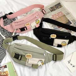 OUCHA(ウーチャ) - Splicing Sling Bag OUCHA(ウーチャ) - Splicing Sling Bag