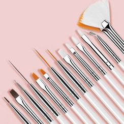 Padoma - Set of 15: Nail Art Brush & Tools Padoma - Set of 15: Nail Art Brush & Tools
