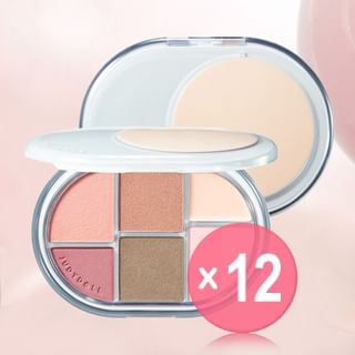 Judydoll - Glazed Face Makeup Palette - 01 (x12) (Bulk Box)