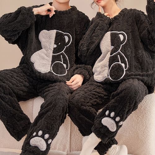 Matching discount embroidered pajamas