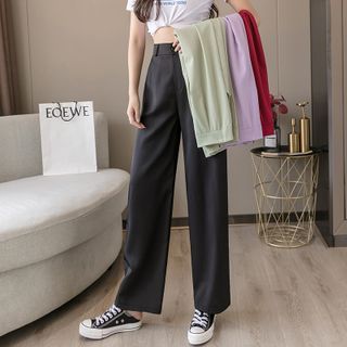 high waisted loose dress pants