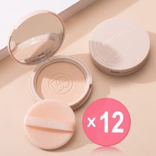 BEAUTY GLAZED - Lasting Waterproof Oil Control Matte Flawless Face Powder - 4 Shades (x12) (Bulk Box)