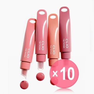 CLIO - Glaze Lip Serum Set - 4 Colors (x10) (Bulk Box)