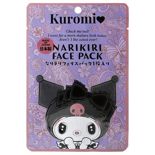 ASUNAROSYA - Sanrio Kuromi Narikiri Face Pack Paisley