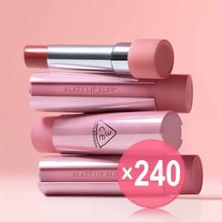 3CE - Glazy Lip Glow - 10 Colors (x240) (Bulk Box)