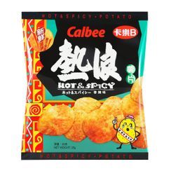 Calbee - Hot & Spicy Potato Chips 25g Calbee - Hot & Spicy Potato Chips 25g