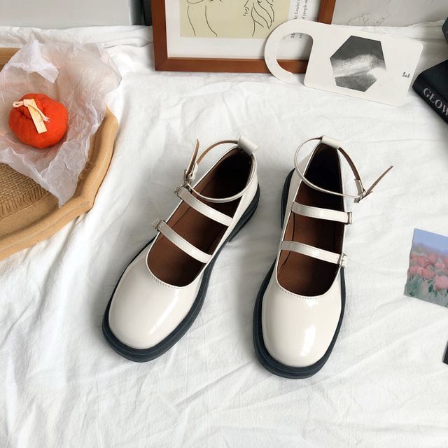 strappy mary jane shoes