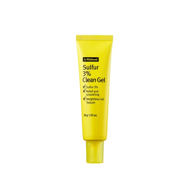 By Wishtrend-Sulfur 3 Clean Gel - Gel nettoyant anti-acné-30 G