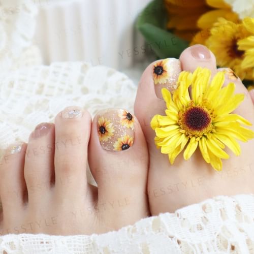 Toe nail art deals stickers