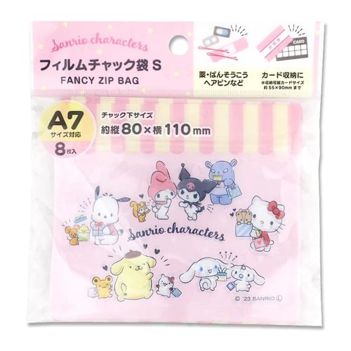 Sanrio Characters Shopping Fancy Zip Bag S