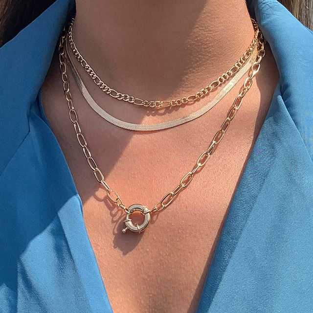 Layered Chain Necklace | YesStyle