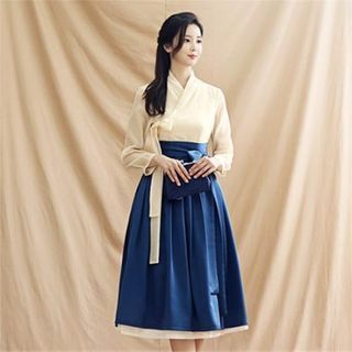 how to tie hanbok