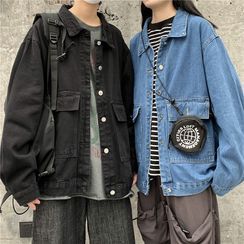 AXEN - Couple Matching Denim Jacket AXEN - Couple Matching Denim Jacket