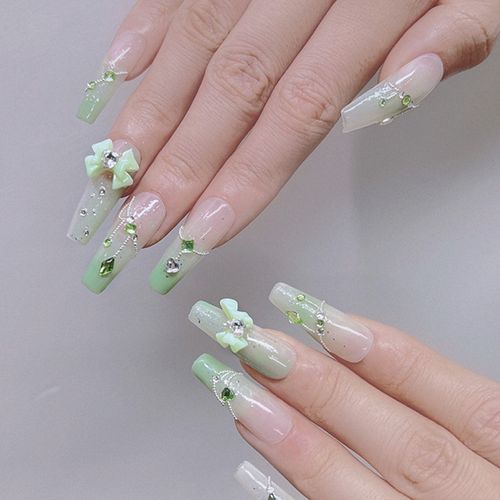WGOMM - Bow Resin Nail Art Decoration (various designs)