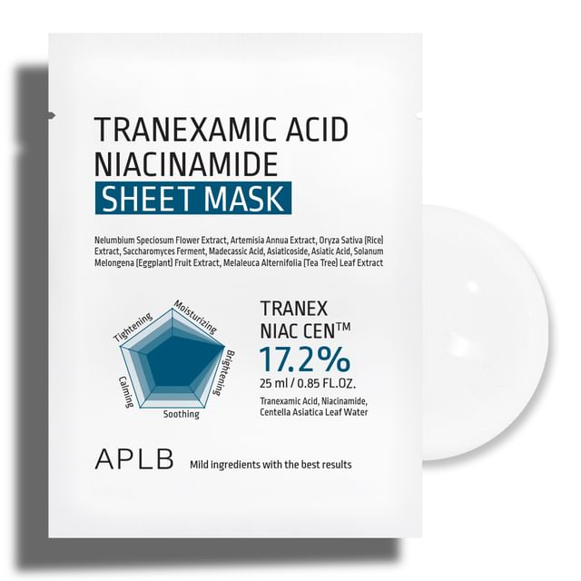 Sheet Mask Tranexamic Acid Niacinamide