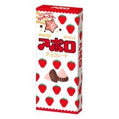 meiji - 明治阿波罗草莓朱古力 46g meiji - 明治阿波罗草莓朱古力 46g