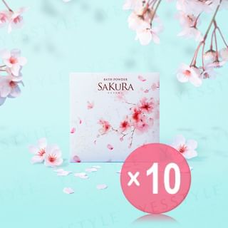 Daily Aroma Japan - Sakura Bath Powder (x10) (Bulk Box)