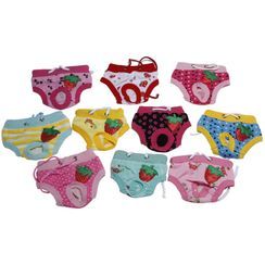 Dazzfur - Fruit Print Sanitary Pet Pants Dazzfur - Fruit Print Sanitary Pet Pants