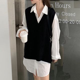 sweater vest yesstyle