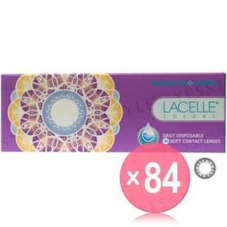 BAUSCH+LOMB - Lacelle 1 Day Lace Color Lens Majestic Blue 30 pcs (x84) (Bulk Box)