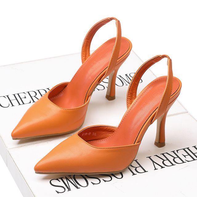 soraletto-Pointed Slingback High Heel Sandals