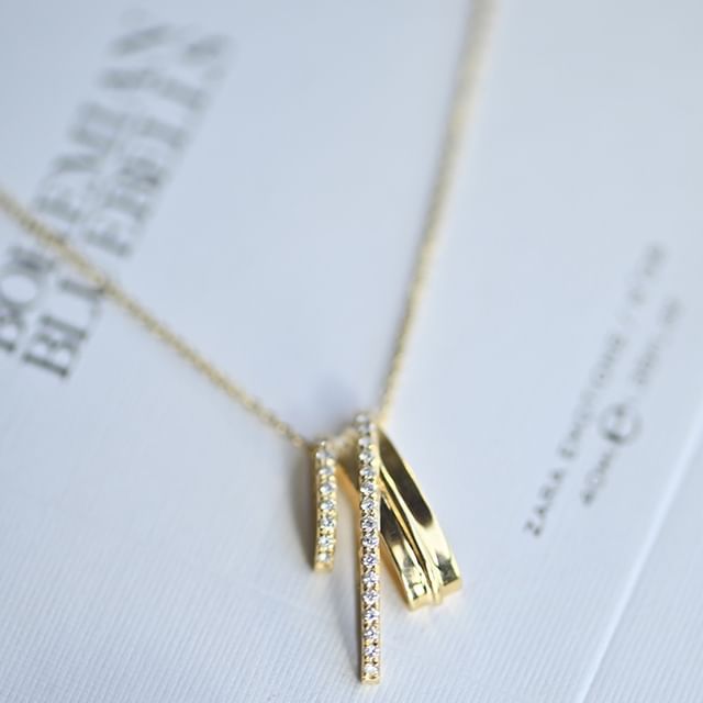 Phoenoa-Rhinestone Necklace