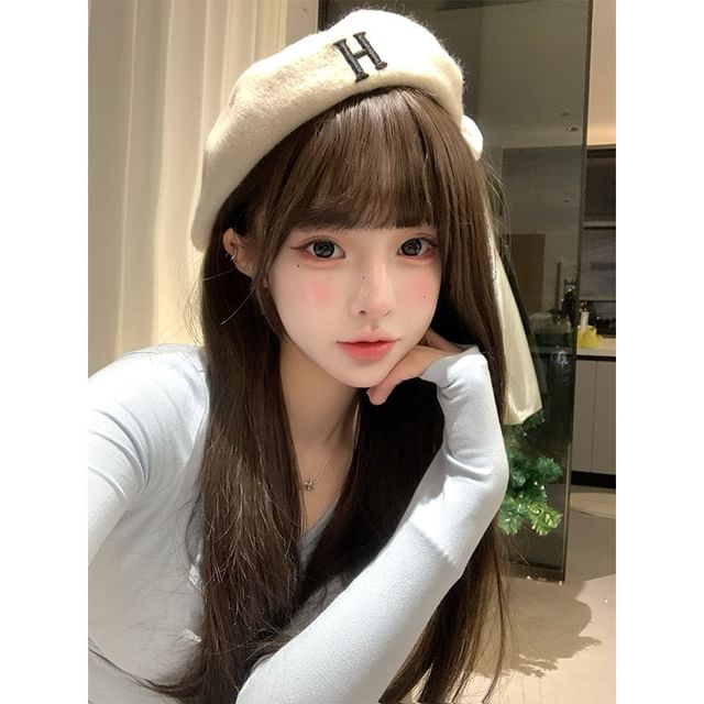 SEVENQ-Long Full Wig - Straight
