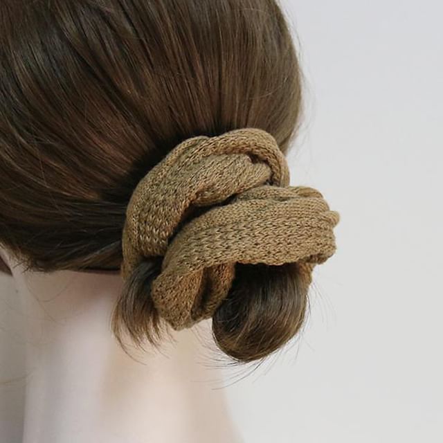 Ordinario-Plain Knit Scrunchie