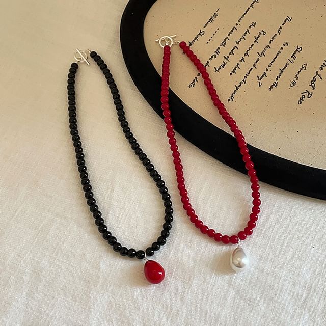 Panda Dama-Beaded Necklace