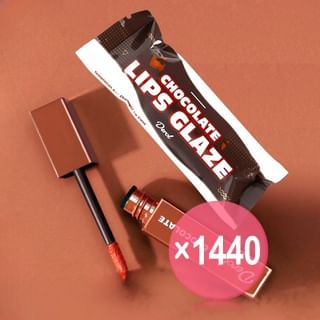 DEROL - Matte Chocolate Lips Glaze - 1-3 (x1440) (Bulk Box)