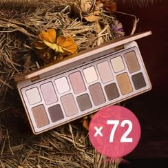 cheeryep - 16-Color Natural Star Eye Shadow Palette - Nude Heart (x72) (Bulk Box)
