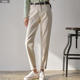 high rise baggy pants