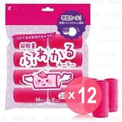 LUCKY TRENDY - Sponge Hair Curler M (x12) (Bulk Box)