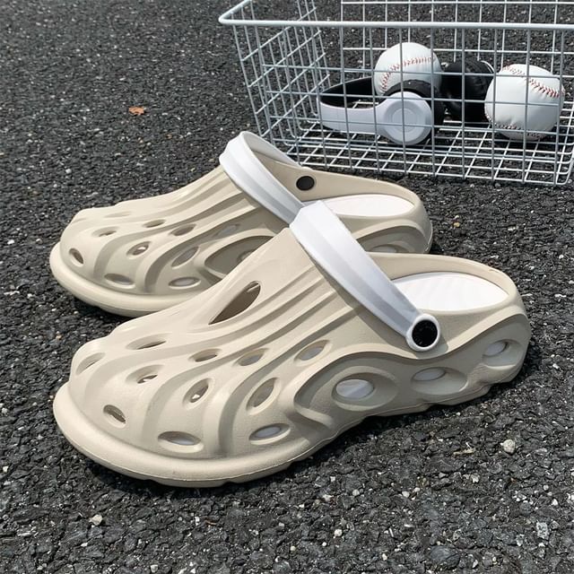 Honkizz-Two Tone Sandals
