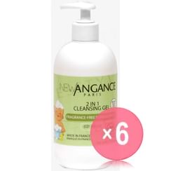 NEW ANGANCE - Organic 2 in 1 Body and Hair Cleansing Gel (x6) (Bulk Box)