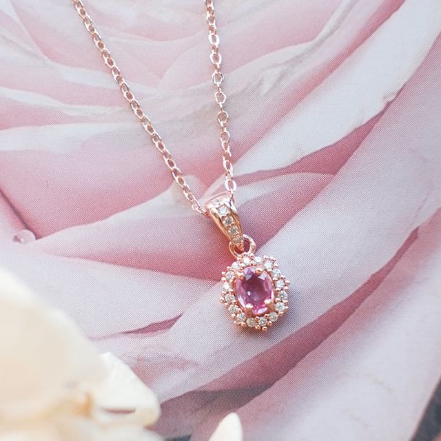 DECADES-Rhinestone Necklace