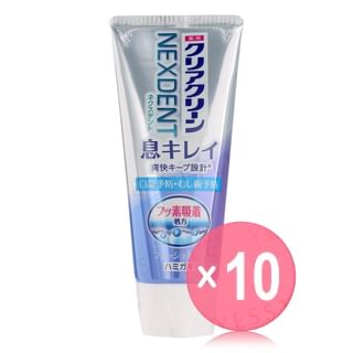 Kao - Clear Clean Nexdent Toothpaste Fresh Mint 10pcs Bundle Set