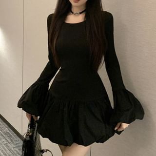 slim fit dress slacks Rihoas Floral Lace Square Neck Mini Dress