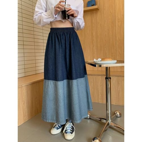 Lewwe - Maxi A-Line Skirt